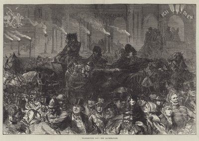 Thanksgiving Day, the Illuminations by Sir John Charles Robinson